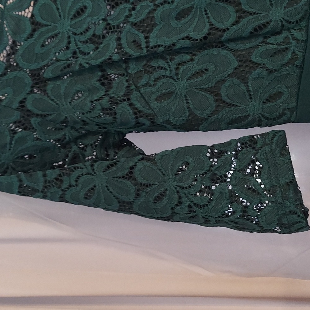 NWT MissMay Retro Dress Dark Green Size Small - Picture 5 of 7